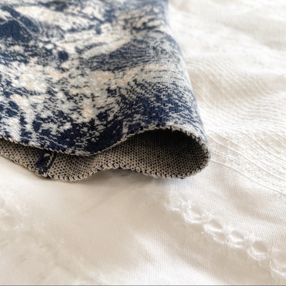 Bcbgmaxazria MEYA FOLIAGE KNITTED A-LINE MINI SKIRT - L - Picture 9 of 10